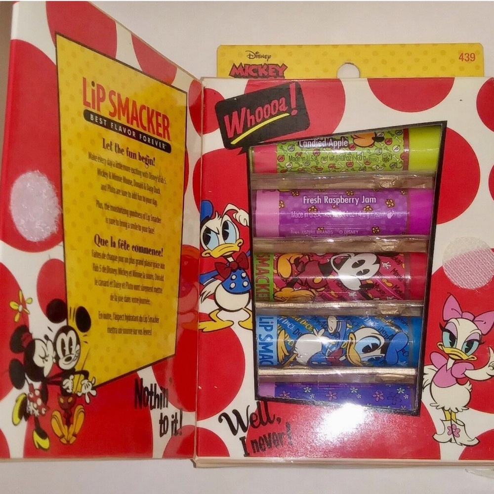 NEW! Disney Story Book Mickey Lip Set